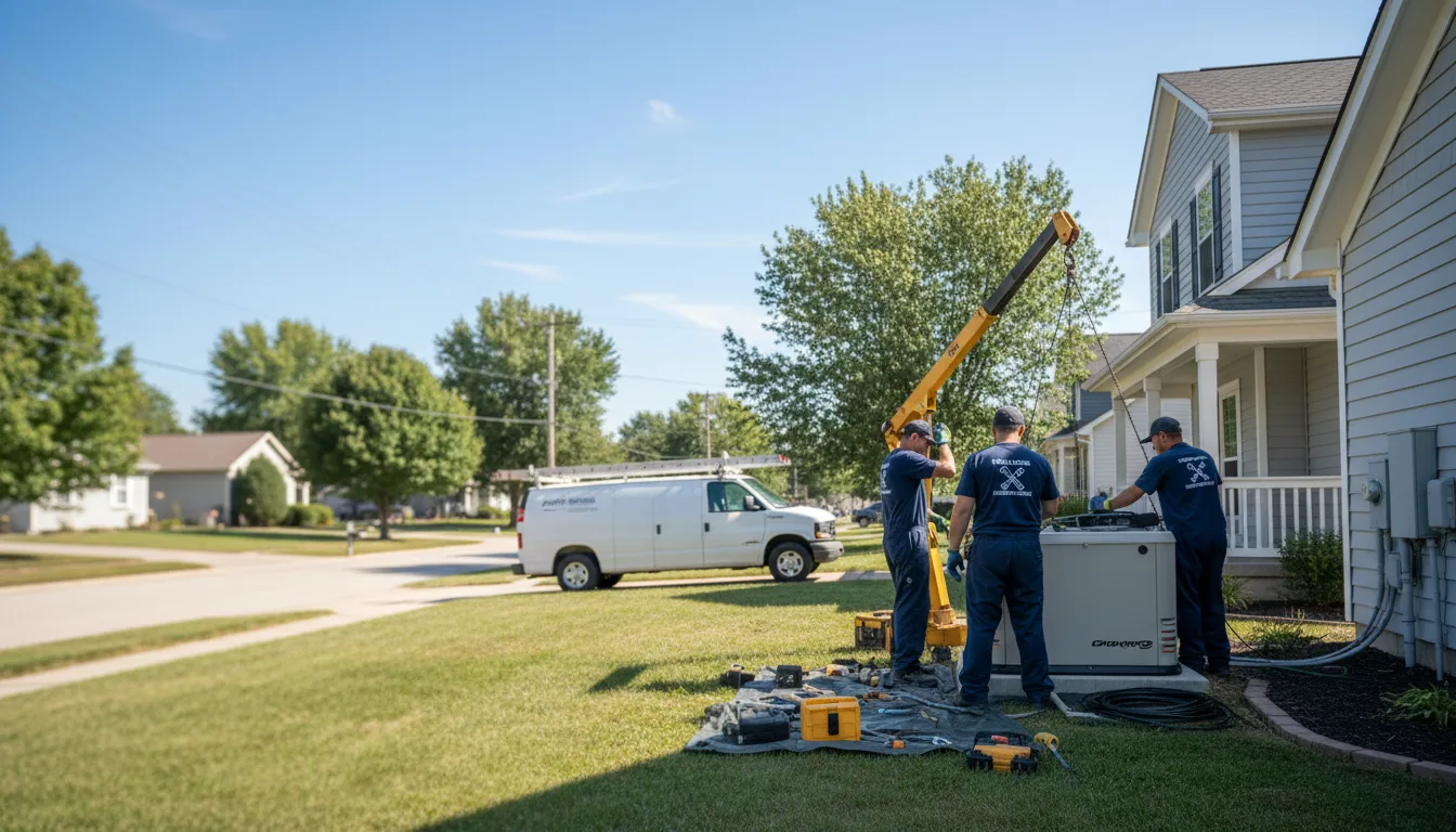 Generator Installation in Fate, TX near me